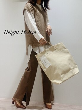 「LADYMADE（レディメイド）のアイテム」を使った、LADYMADE Stylingさん（レディース・160cm）の秋コーディネート