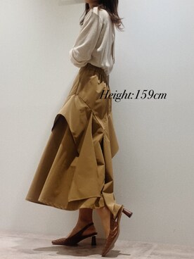 「LADYMADE（レディメイド）のアイテム（トップス）」を使った、LADYMADE Stylingさん（レディース・160cm）の秋コーディネート