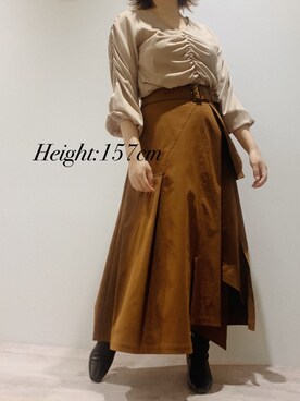 「LADYMADE（レディメイド）のアイテム」を使った、LADYMADE Stylingさん（レディース・160cm）の秋コーディネート