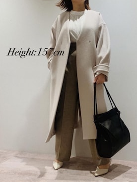 「日本製」｜LADYMADE Stylingさん（レディース・160cm）の秋コーディネート