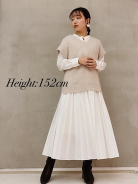 「LADYMADE（レディメイド）のアイテム」を使った、LADYMADE Stylingさん（レディース・160cm）の冬コーディネート