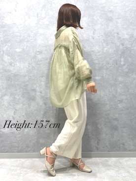 「LADYMADE（レディメイド）のアイテム」を使った、LADYMADE Stylingさん（レディース・160cm）の春コーディネート