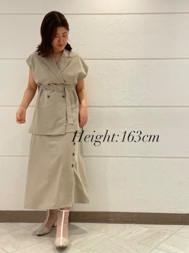 「LADYMADE（レディメイド）のアイテム」を使った、LADYMADE Stylingさん（レディース・160cm）の春コーディネート