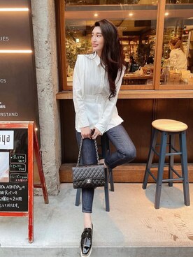 「LADYMADE（レディメイド）のアイテム」を使った、LADYMADE Stylingさん（レディース・163cm）の春コーディネート