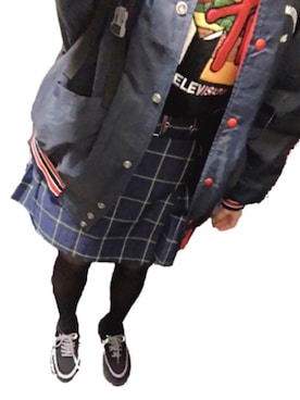 「ハイネックプルオーバー」｜yama127さん（レディース・164cm）の冬コーディネート