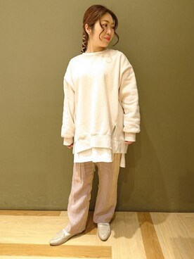 ゆみたさん（レディース・145cm）の冬コーディネート