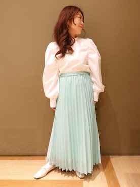 「ランチデート」｜ゆみたさん（レディース・145cm）の春コーディネート