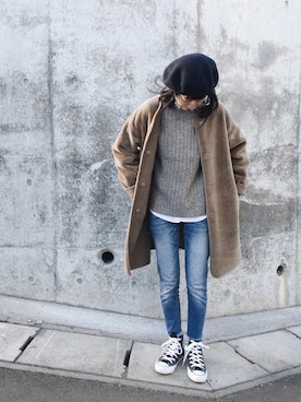 yuiさん（レディース・153cm）の冬コーディネート