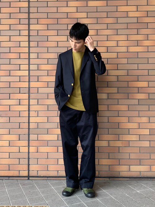【高級】ブルックスブラザーズ　タキシード　ドレス　スーツ　光沢　シングル　黒