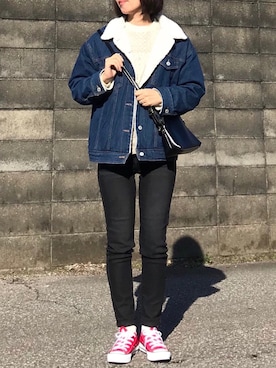 maimiさん（レディース・156cm）の冬コーディネート