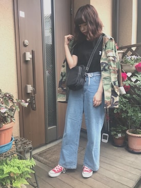 umiさん（レディース・160cm）の春コーディネート