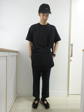 「エアリフト」｜Tatsuya Uedaさん（メンズ・180cm）の夏コーディネート