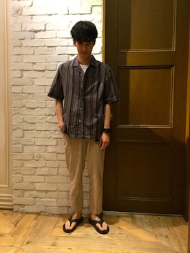Tatsuya Uedaさん（メンズ・180cm）の夏コーディネート