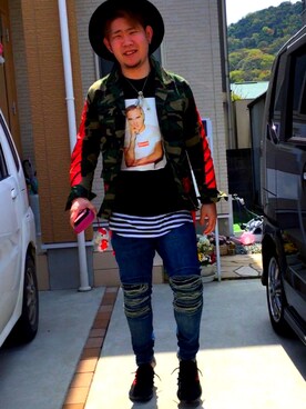 坂口稜也さんのコーディネート