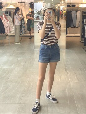 Kollam👹さん（レディース・158cm）の夏コーディネート