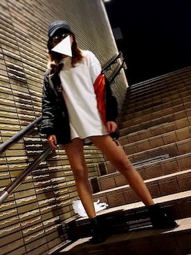 「vetements」｜「アイテム（ブーティ）」を使った、SENAさん（レディース・157cm）の冬コーディネート