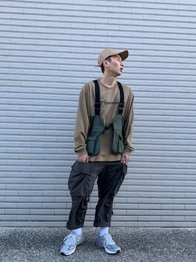 「LMCのアイテム（レッグウェア）」を使った、Thousand Wuさん（メンズ・171cm）の冬コーディネート