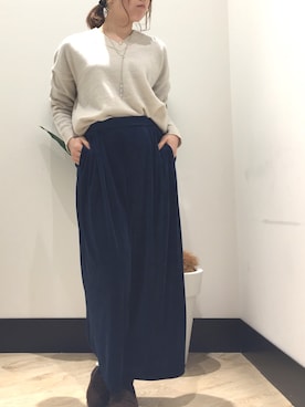 hanakoさん（レディース・158cm）の冬コーディネート