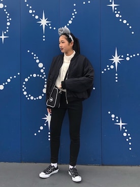 「白ソックス」｜やまさん（レディース・158cm）の冬コーディネート