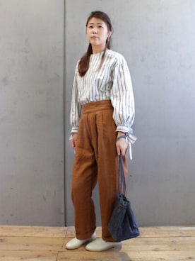 mikaさん（レディース・162cm）の冬コーディネート