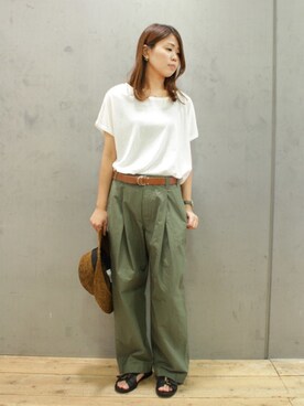 mikaさん（レディース・162cm）の夏コーディネート