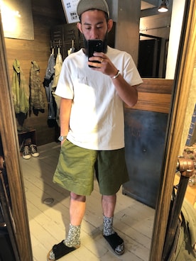 「british army」｜navesさん（メンズ・173cm）の夏コーディネート