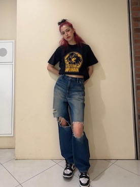 chuneさん(レディース・173cm)の夏コーディネート
