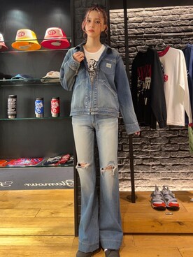 chuneさん(レディース・173cm)の夏コーディネート