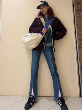 chuneさん（レディース・173cm）の秋コーディネート