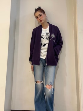 chuneさん（レディース・173cm）の秋コーディネート