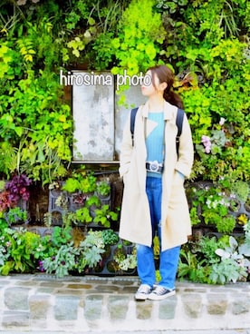 megさん（レディース・166cm）の春コーディネート