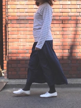 ECスタッフ1さん(レディース・159cm)の春コーディネート