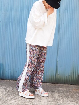 ECスタッフ1さん(レディース・159cm)の春コーディネート