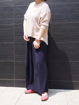 ECスタッフ１さん（レディース・160cm）の夏コーディネート