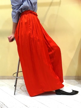 「PICCIN（ピッチン）のアイテム」を使った、PICCIN  百道浜店さん（レディース・158cm）の春コーディネート