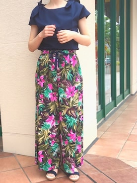 「PICCIN（ピッチン）のアイテム」を使った、PICCIN  百道浜店さん（レディース・158cm）の春コーディネート