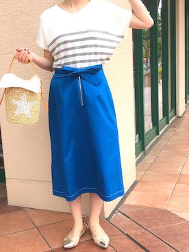 「PICCIN（ピッチン）のアイテム」を使った、PICCIN  百道浜店さん（レディース・158cm）の春コーディネート