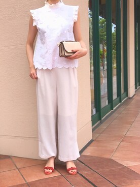 「BE NEAT（ビーニート）のアイテム」を使った、PICCIN  百道浜店さん（レディース・158cm）の春コーディネート