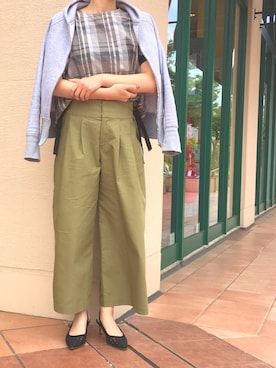 「PICCIN（ピッチン）のアイテム」を使った、PICCIN  百道浜店さん（レディース・158cm）の春コーディネート