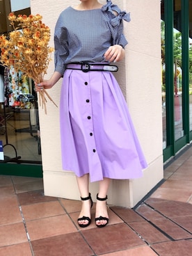 「piccin」｜PICCIN  百道浜店さん（レディース・158cm）の春コーディネート