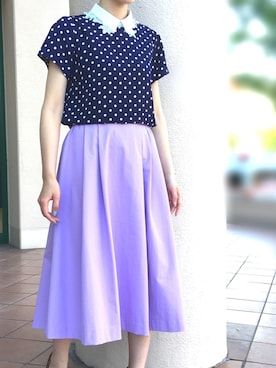 「PICCIN（ピッチン）のアイテム」を使った、PICCIN  百道浜店さん（レディース・158cm）の春コーディネート