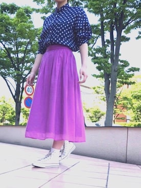 「PICCIN（ピッチン）のアイテム」を使った、PICCIN  百道浜店さん（レディース・158cm）の夏コーディネート