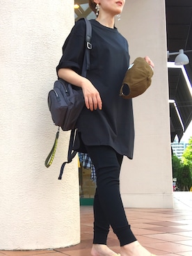 「piccin」｜「アイテム（その他）」を使った、PICCIN  百道浜店さん（レディース・158cm）の夏コーディネート