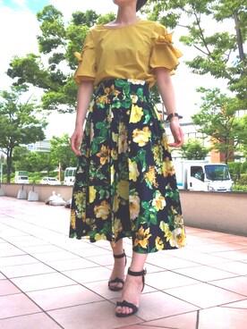 「piccin」｜「アイテム（その他）」を使った、PICCIN  百道浜店さん（レディース・158cm）の夏コーディネート