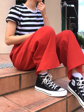 「piccin」｜「アイテム（その他）」を使った、PICCIN  百道浜店さん（レディース・158cm）の夏コーディネート