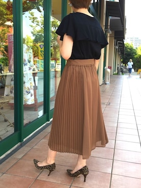 「piccin」｜「アイテム（その他）」を使った、PICCIN  百道浜店さん（レディース・158cm）の夏コーディネート