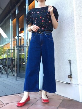 「piccin」｜「アイテム（その他）」を使った、PICCIN  百道浜店さん（レディース・158cm）の夏コーディネート