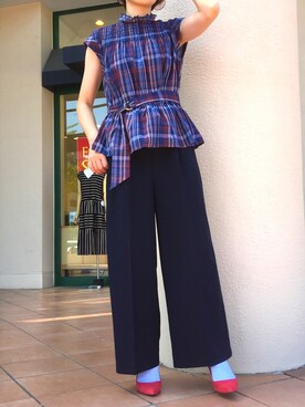 「piccin」｜「アイテム（その他）」を使った、PICCIN  百道浜店さん（レディース・158cm）の夏コーディネート