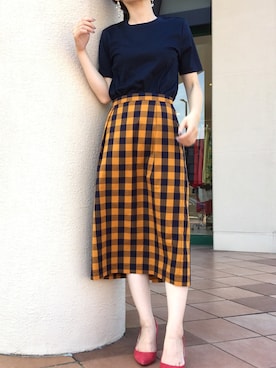 「piccin」｜「アイテム（その他）」を使った、PICCIN  百道浜店さん（レディース・158cm）の夏コーディネート