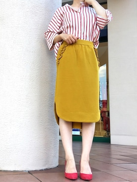 「piccin」｜「アイテム（その他）」を使った、PICCIN  百道浜店さん（レディース・158cm）の夏コーディネート